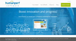 Desktop Screenshot of humanperf.com